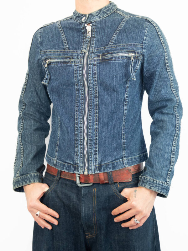 jaqueta jeans shoulder