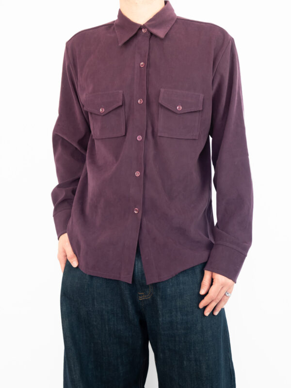 blusa purple veludo