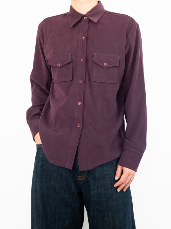 blusa purple veludo