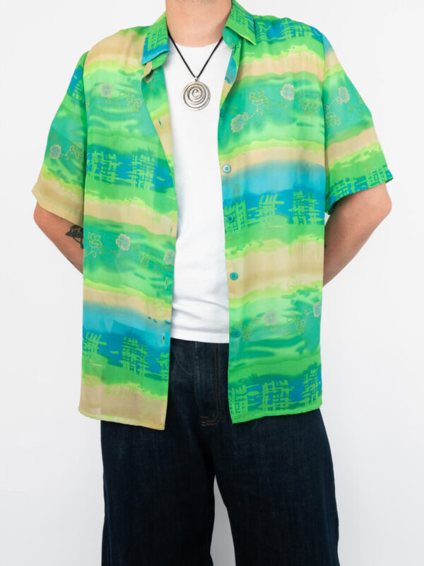 camisa summer green