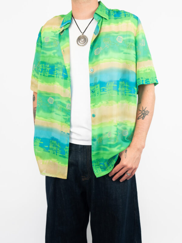 camisa summer green