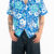 camisa aloha blue