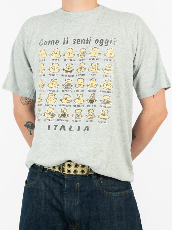 camiseta loose italia