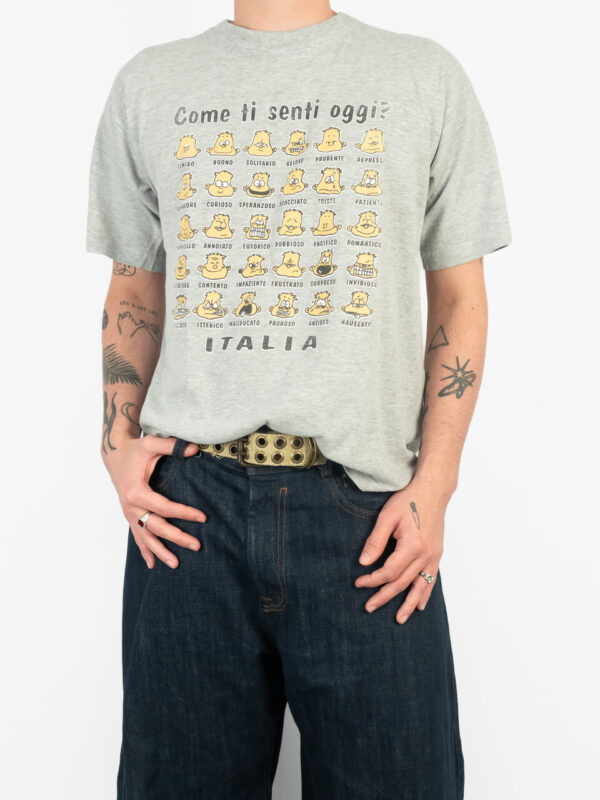camiseta loose italia