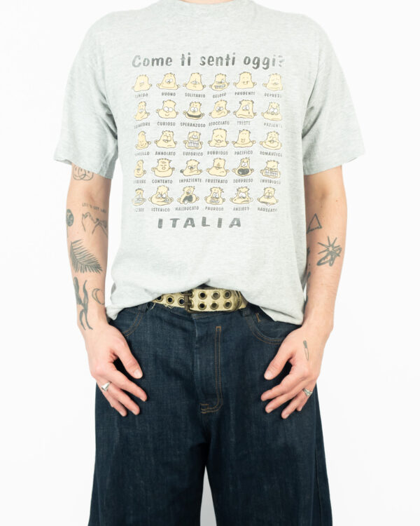 camiseta loose italia