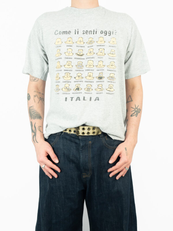 camiseta loose italia