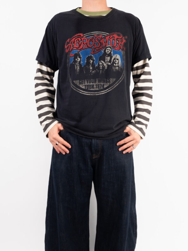 camiseta aerosmith vntg.