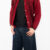pullover red flower