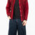 pullover red flower