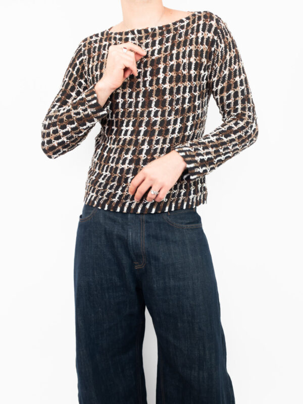 blusa rede brown