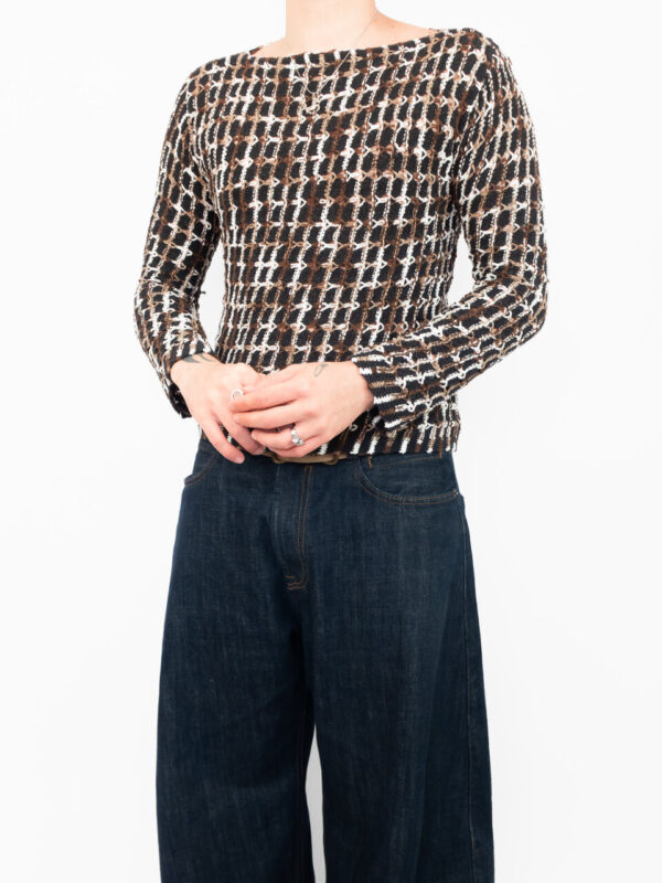 blusa rede brown