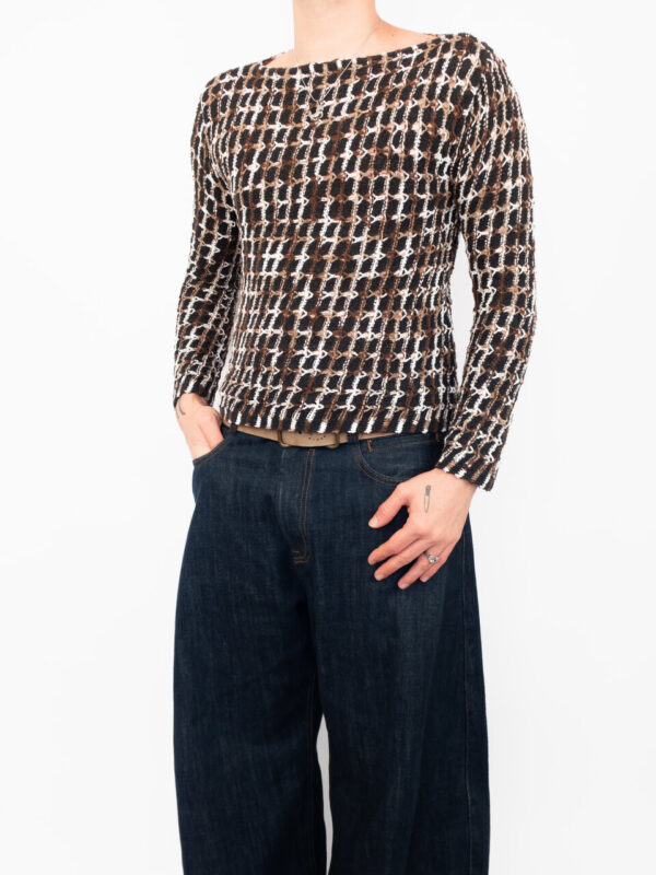blusa rede brown