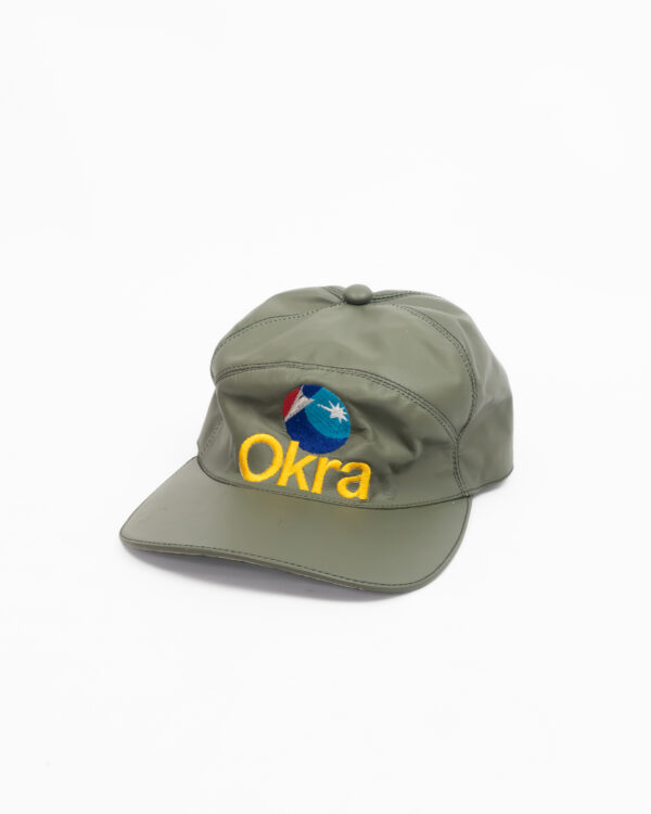 boné okra couro