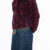 blusa veludo wine