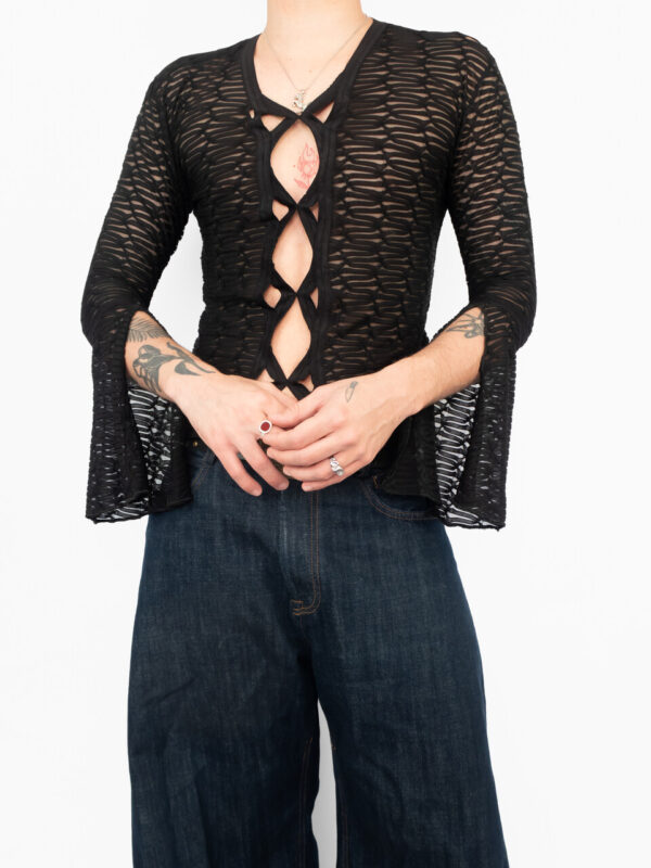 blusa tranças