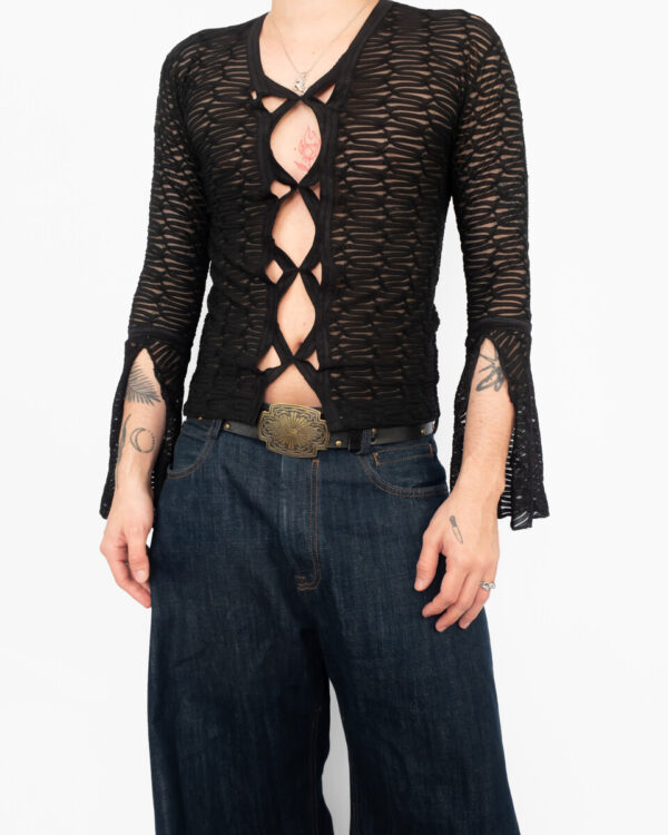 blusa tranças