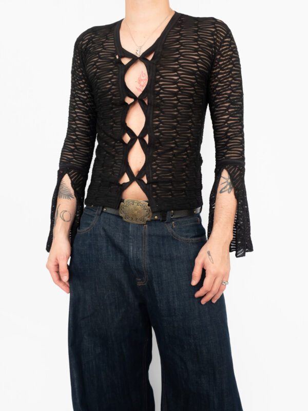 blusa tranças