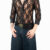 blusa rendada black